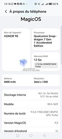 Smartphone Honor 90