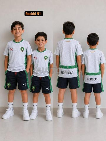 Ensemble pour enfants à motif footballistique marocain - 2