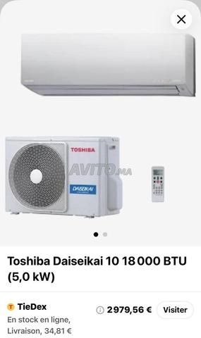 مكيف TOSHIBA 5KW 18000BTU بحالة جيدة جداً