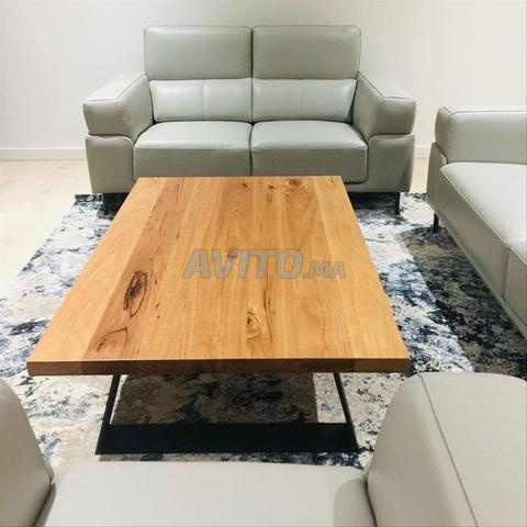 Table basse en bois massif à vendre - 2