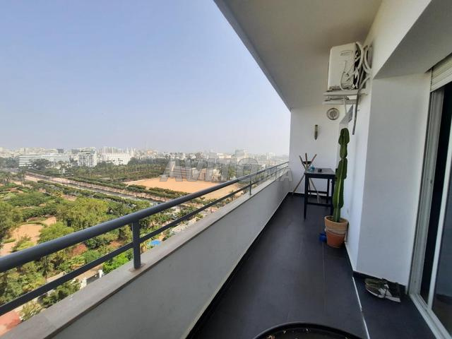 Studio meublé avec vue sur le grand parc