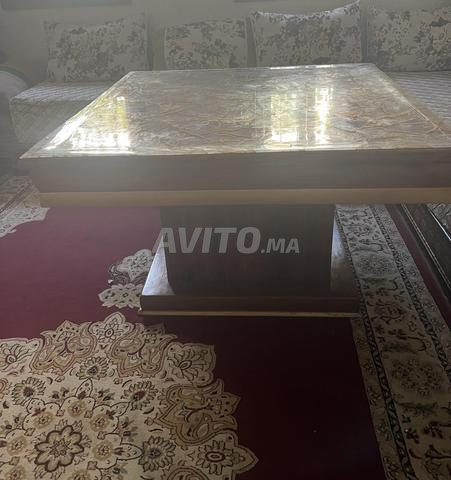Table basse en bois massif – Excellent état - 2