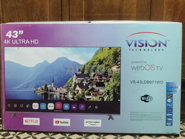 TV Vision WebOs 43 4K UHD Smart Neuve - 2