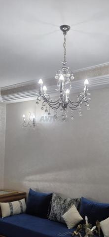 Tria inox et 2 appliques - 2