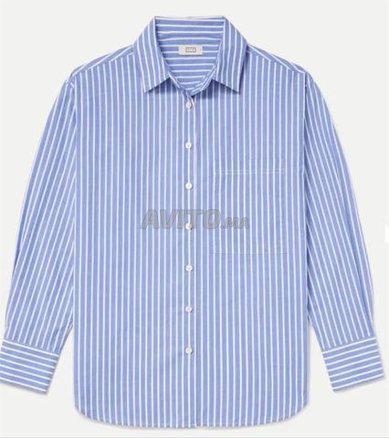 Chemise classique rayée bleue - 2