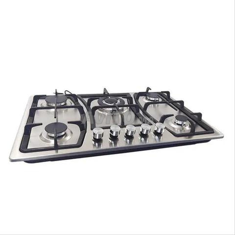Plaque de cuisson encastrable 90 cm 5 feux gaz inox - 2