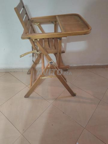 Chaise de salle à manger en bois