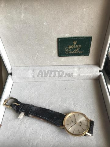 Montre Rolex OR 18 Carats bracelet cuir