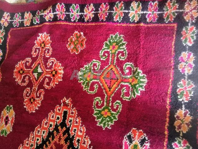 Tapis traditionnel fait main en laine - 2