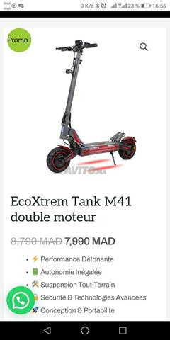 Trotinette Tank 41 double moteur