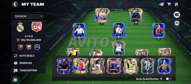 Compte top FC Mobile - 2