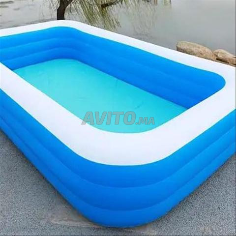 مسبح قابل للنفخ (Piscine gonflable) للاستمتاع بالصيف - 2