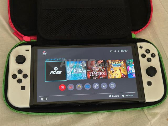 Nintendo Switch OLED flashée - 2