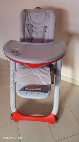 Chaise enfant pour manger et étudier, pliable et réglable - 2