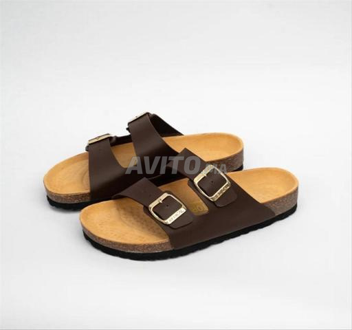 Sandales en cuir véritable - 2