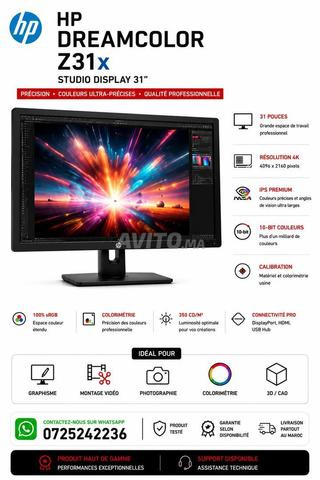 Écran Professionnel HP DreamColor Z31x 31 4K