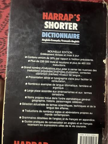 Dictionnaire anglais français en bon état - 2