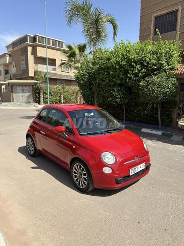 Fiat 500 rouge - 2