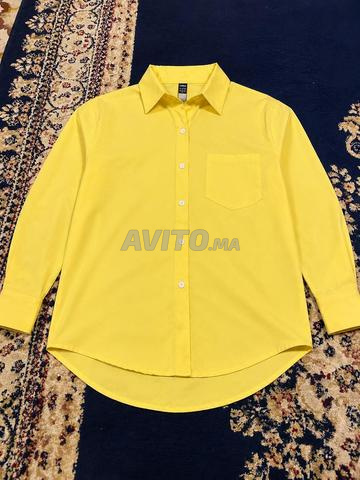 Chemise jaune pour filles