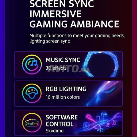 Bande RGB PC Synchronisation Écran - 2