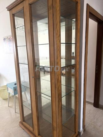 Vitrine en bois massif - 2