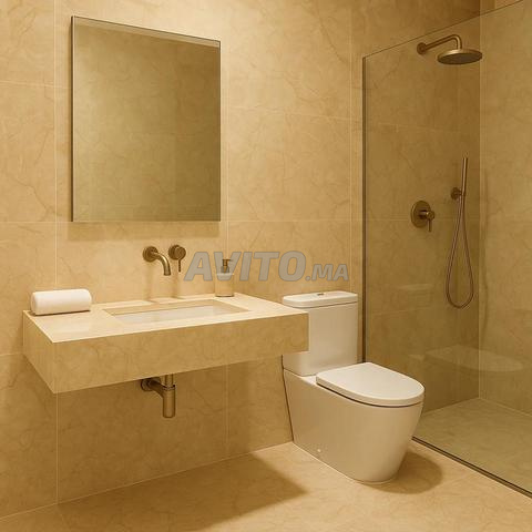 Lot de marbre Crema Royal 60x60