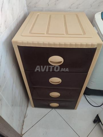 Placard en plastique quatre tiroirs - 2