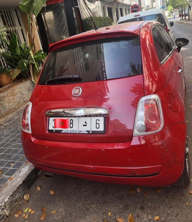 Fiat 500 Essence Manuelle 2010 à Casablanca