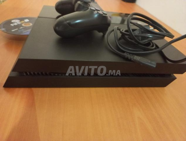 PS4 Fat 500GB, Manette Sony, FIFA 18 - 2