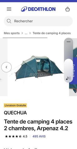 Tente Decathlon Arpenaz family 4.2