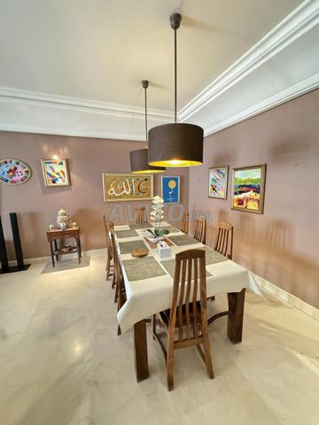 Appartement spacieux à vendre meublé à gueliz