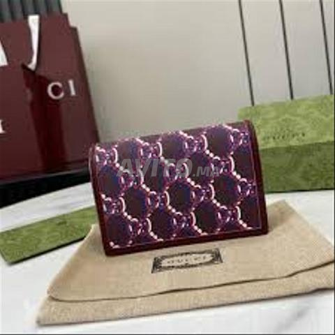 Portefeuille Gucci fuchsia authentique - 2