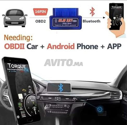 Interface OBD2 ELM327 Bluetooth – Diagnostic auto - 2
