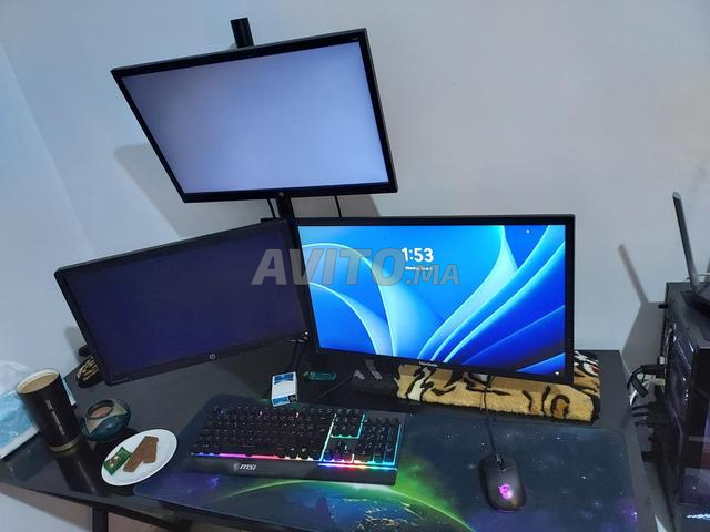 Setup complet RTX 3060TI 3 écrans