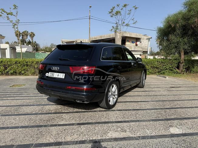 Audi Q7 Sline bleue