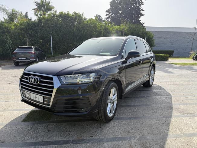 Audi Q7 Sline bleue