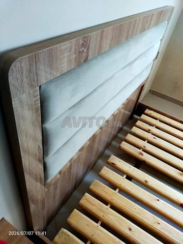 Lit MDF tapisserie - 2