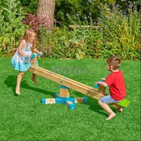 Trébuchet Forest en bois L.36 x l.205 x H.56 cm - 2