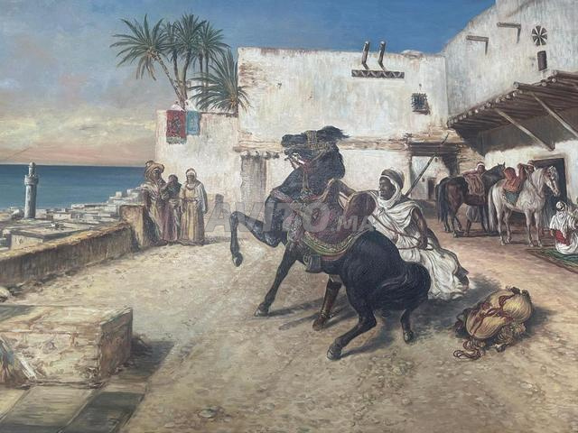 Tableau ancien – Vue de Sidi Hbibi (Essaouira) - 2