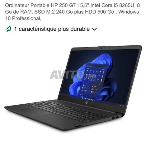 PC Portable HP i5 8ème gen 8G RAM 256 SSD Win 11 Pro