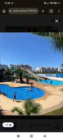 Appart Marina Golf 2 chambres. Vue mer