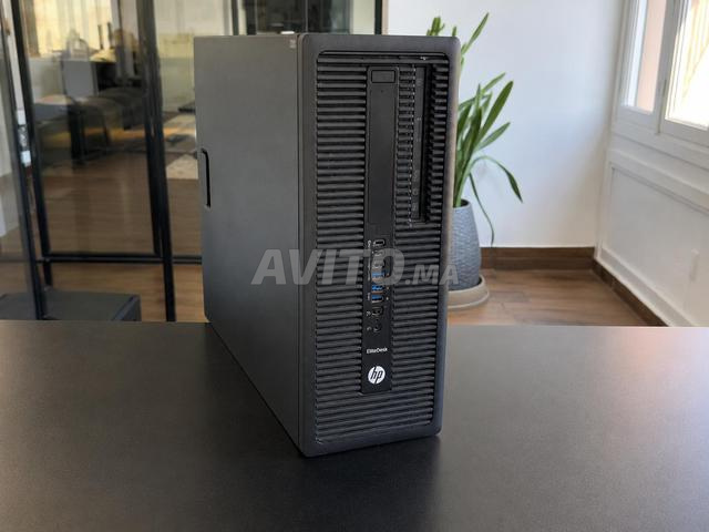 PC Bureau HP EliteDesk écran HP i5 .16 Go RAM.SSD - 2