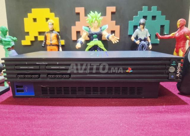 PS2 excellent état Flashée DD 80G et 28 jeux - 2