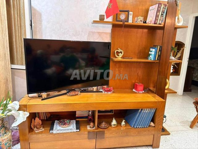 Rabat rue Menzeh - Meuble TV bois massif - 1300 dh - 2