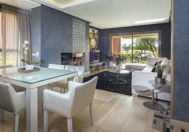 Appartement 2 Chambres avec Jardin Proche Gueliz