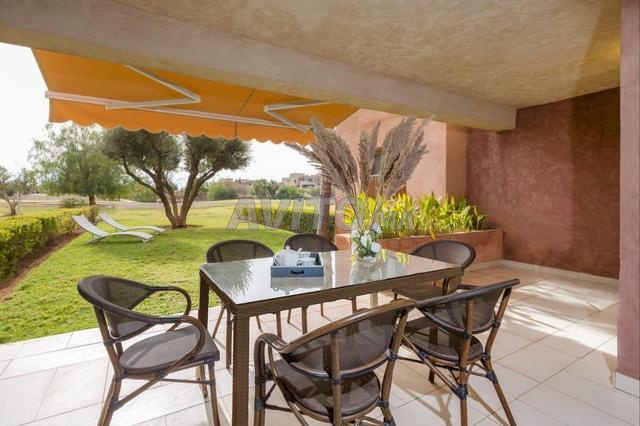 Appartement 2 Chambres avec Jardin Proche Gueliz