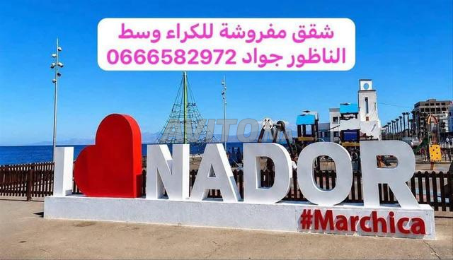 Appartement à louer équipé au centre de Nador