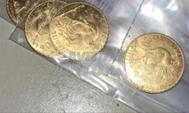 Louis d’or 7or de 20 francs Marianne coq 6.45g