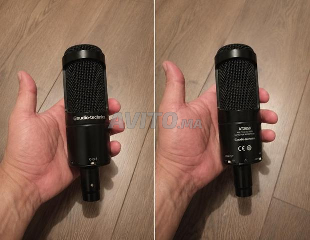 ميكروفون Audio-Technica AT2050 – حالة ممتازة - 2