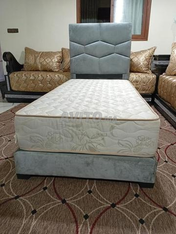 Deux lits à vendre avec matelas Rusol - 2